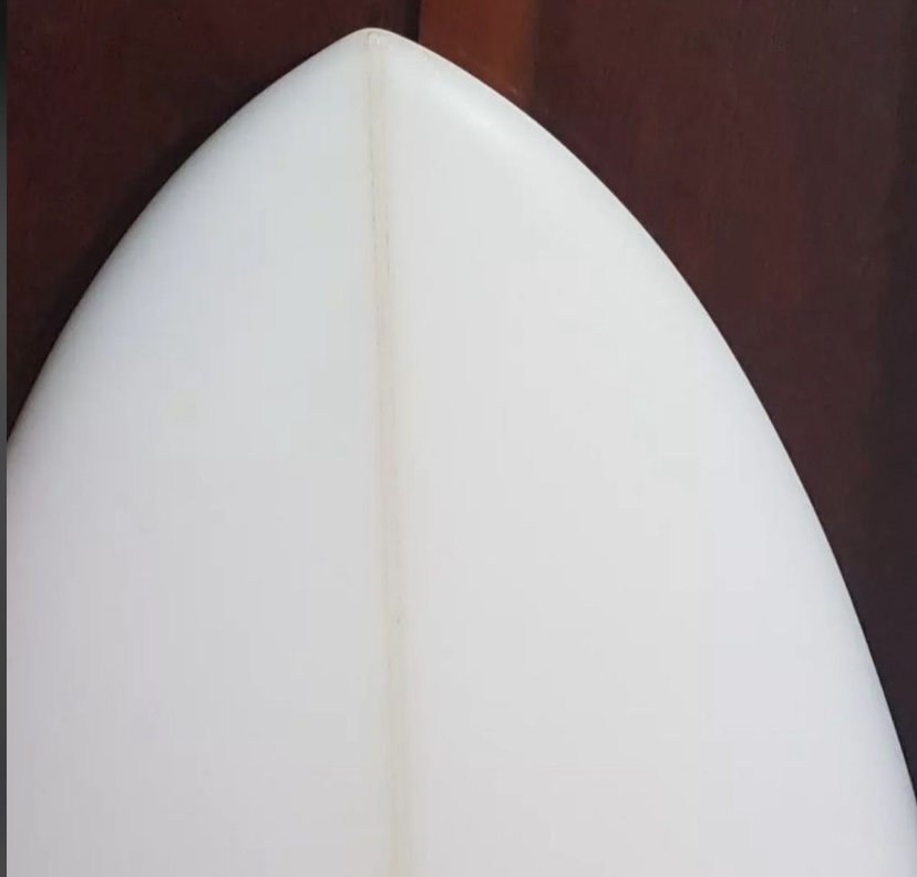 Fixed surfboard nose